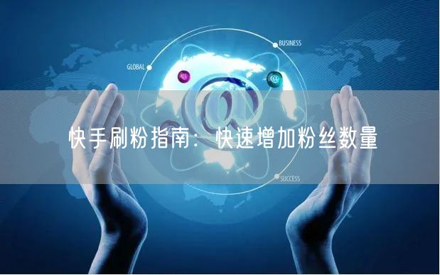 快手刷粉指南:快速增加粉丝数量