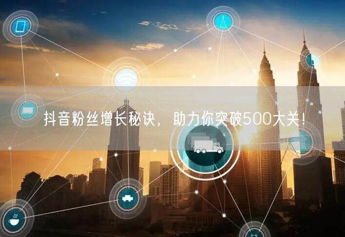 抖音粉丝增长秘诀，助力你突破500大关！